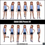 Child CAS Poses 01 -Original Content-
