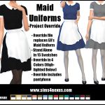 -Project Override- Maid Uniforms -Original Content-