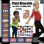 Pixel Bracelet -Original Content-