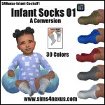 Infant Socks 01 -A Conversion-