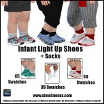 Infant Light Up Shoes + Socks