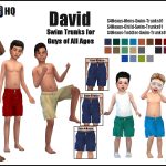 David -Swim Trunks for Guys of All Ages-