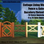 Cottage Living Fences & Gates Retextured