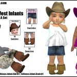 Wild West Infants -A Set-